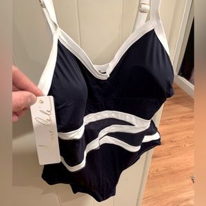 Anne coal onepice swimsuit